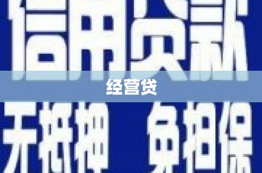 弋江经营贷