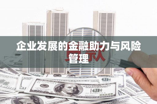 弋江企业发展的金融助力与风险管理