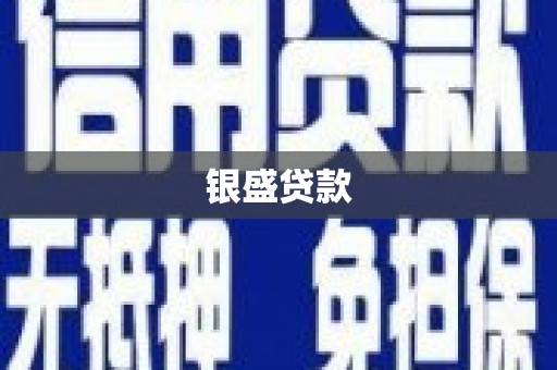 弋江银盛贷款