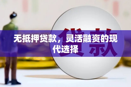 弋江无抵押贷款，灵活融资的现代选择