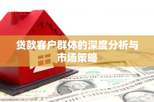弋江贷款客户群体的深度分析与市场策略