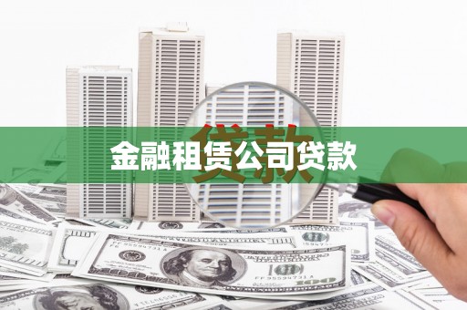 弋江金融租赁公司贷款