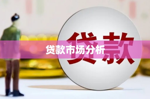 弋江贷款市场分析