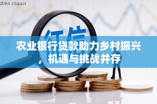 弋江农业银行贷款助力乡村振兴，机遇与挑战并存