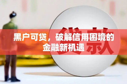 弋江黑户可贷，破解信用困境的金融新机遇