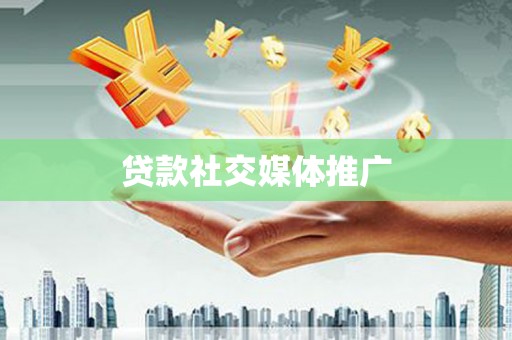 弋江贷款社交媒体推广
