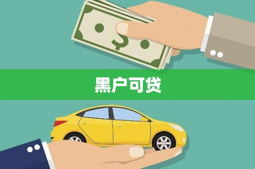 弋江黑户可贷